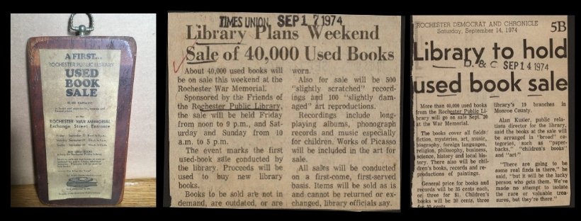 Proceeds from The Library Store benefit RPL.